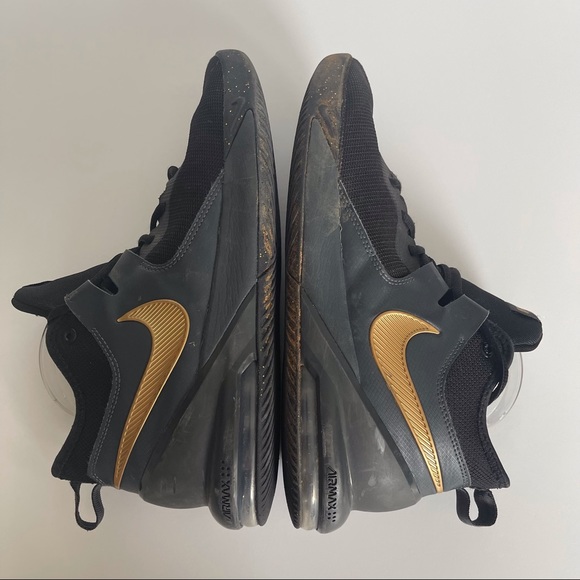 Nike Air Max Impact CI1396-005 Black Metallic Gold basketball shoes Size 10 - Picture 7 of 12